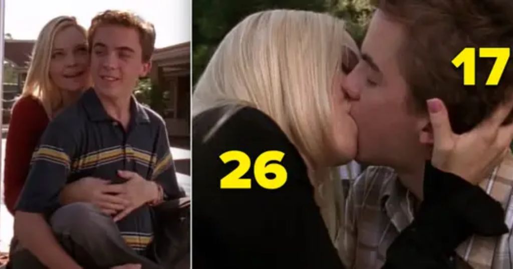 Reagan Dale Neis and Frankie Muniz on Screen Age gap
